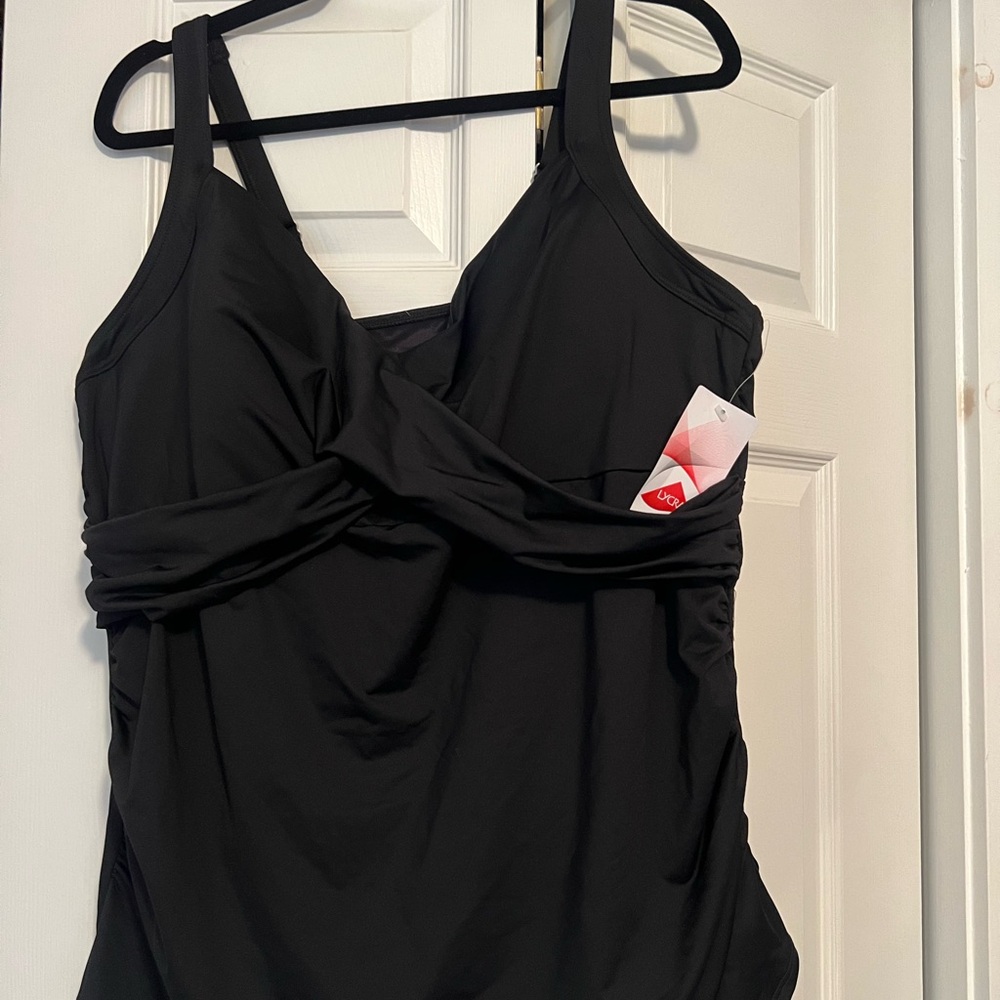Lands’ End swim top